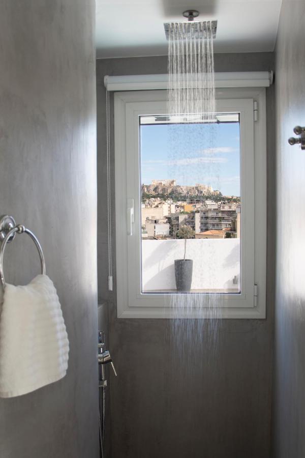 Private Jacuzzi & Acropolis View - The Loft Atenas Exterior foto