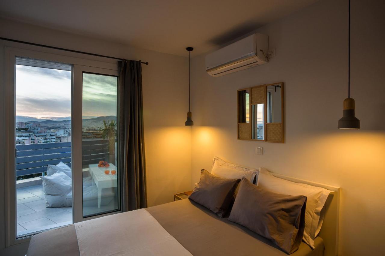 Private Jacuzzi & Acropolis View - The Loft Atenas Exterior foto